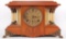 Antique Seth Thomas Ornate Mantle Clock with Pendulum and Key