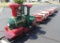 Zamperla El Paso Electric Train with Locomotive, 3 Passenger Cars, and Oval Track