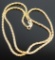 10k Yellow Gold Braided Chain Necklace