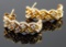 14k Yellow Gold and Diamond Earrings