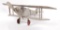 Antique Handmade Wood Toy Aeroplane