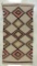 Handwoven Geometric Design Native American Rug