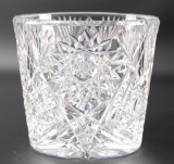 Antique Early Libbey Signed American Brilliant Cut Glass Ice Bucket