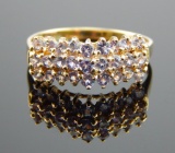 10k Yellow Gold Tanzanite Ring