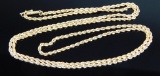 18k Yellow Gold Rope Chain