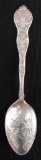 Antique Cedar, Iowa Sterling Silver Souvenir Spoon