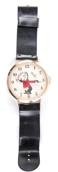 Vintage Hamm's Beer Oversized Advertising Wrist Watch