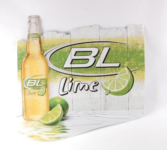 Bud Light Lime Advertising Metal Beer Sign