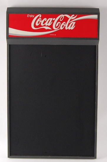 Vintage Coca-Cola Advertising Menu board