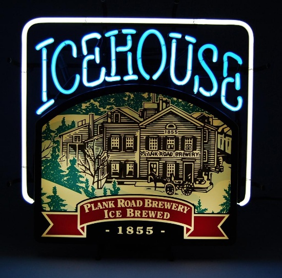 Icehouse Light Up Advertising Neon Beer Sign