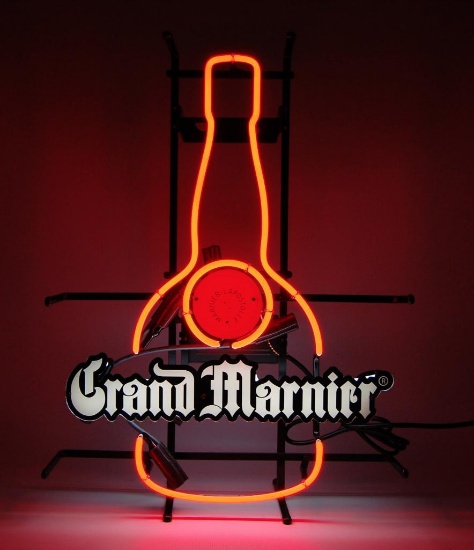 Grand Marnier Advertising Neon Sign with Original Box