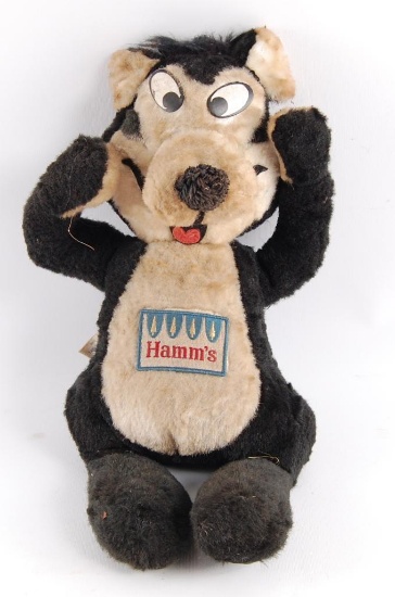 Vintage Hamm's Bear Advertising Teddie Bear Radio