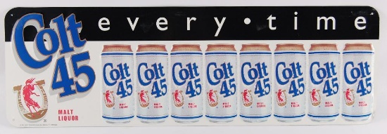 Colt 45 Advertising Metal Sign