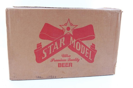 Vintage Star Model 24 Pack Box with Bottles