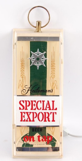 Vintage Heileman's Special Export Light Up Advertising Beer Sign