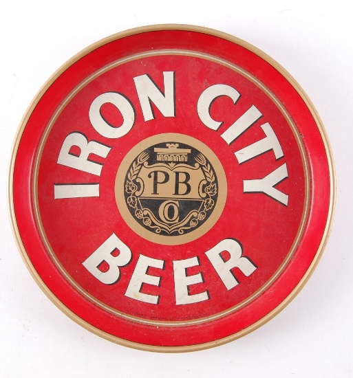 Vintage Iron City Beer Advertising Beer Tray