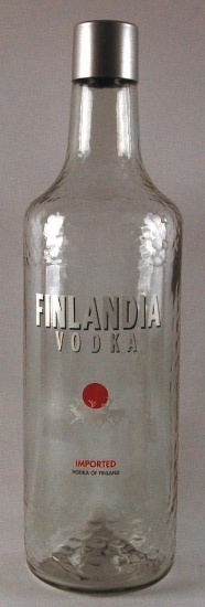 Finlandia Vodka Advertising Oversized Bottle
