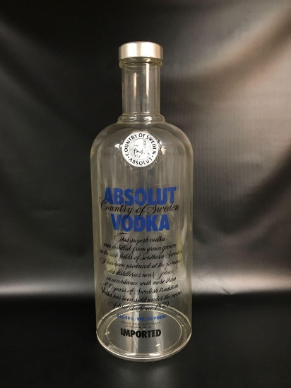Absolute Vodka Oversized Advertising Bottle