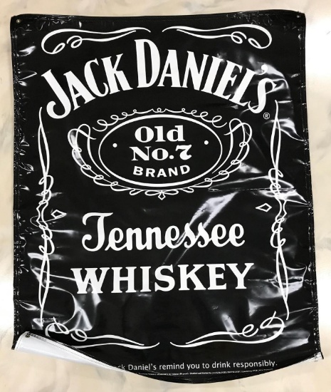 New Old Stock Jack Daniel's Advertising Banner