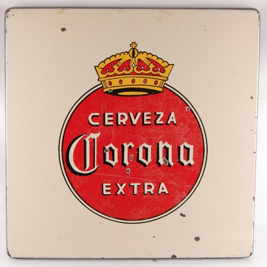 Vintage Corona Extra Advertising Porcelain Table Top