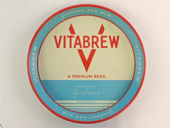 Vintage Vitabrew Pre Prohibition Advertising Beer Tray