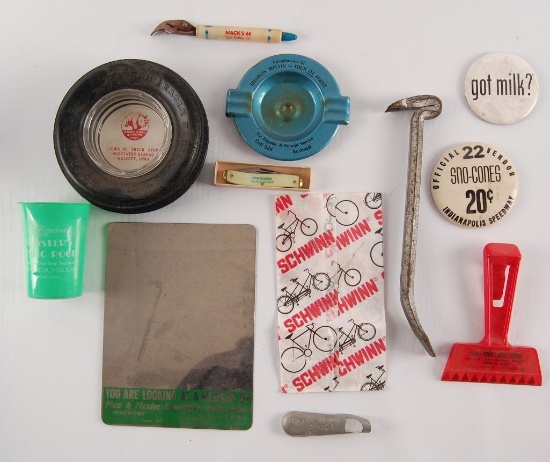 Group of Vintage Advertising Items