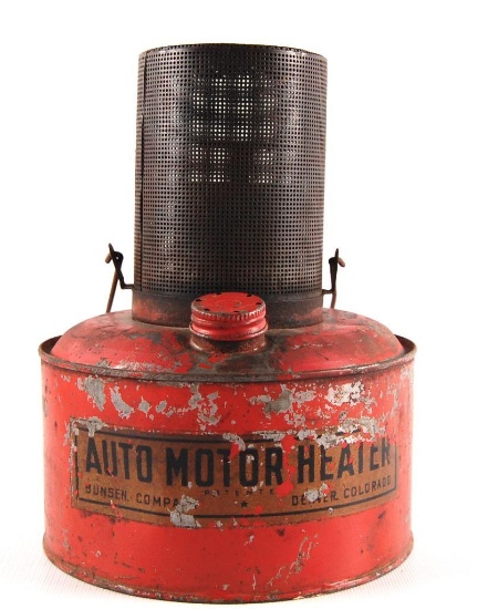 Antique Auto Motor Heater