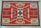 Large Navajo Hand loomed and Dyed Wool Rug