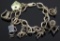 Vintage Sterling Silver Charm Bracelet