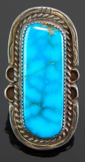 Sterling Silver & Turquoise Ring