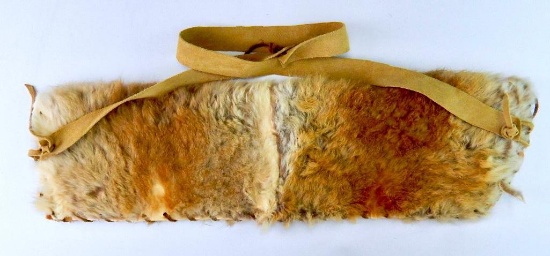 Native American Handmade Rabbit Fur Quiver