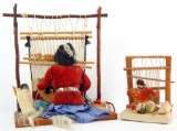 Lot of 2 : Navajo Weaving Dolls
