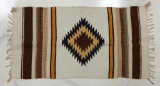 Southwest Wool Hand loomed Saddle Blanket