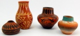 Group of 4 : Signed Navajo Pots