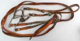 Vintage Horse Hair and Leather Bridle