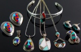 Southwest Silver w/ Inlay Jewelry Collection