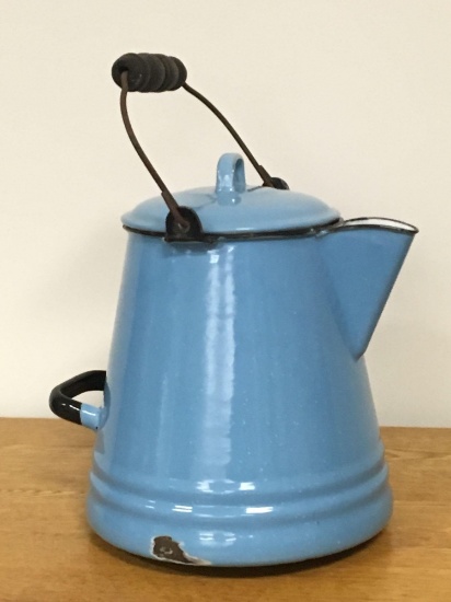 Antique Graniteware Coffee Pot