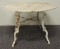 Antique Grape and Cable Design Cast Iron Patio Table