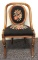 Antique Chair with Needlepoint Seat and Back