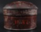Antique 1887 Oval Storage Tin
