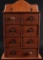Antique Ash Wood Spice Cabinet