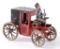 Antique DRGM Marke Wind-Up Toy Carriage with Driver