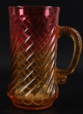 Antique Amberian Mug with Applied Handle