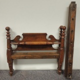 Antique Tiger Maple Rope Bed