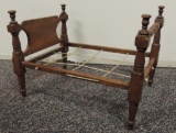 Antique Doll Rope Bed