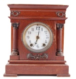 Antique Seth Thomas Oak Mantle Clock