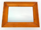 Framed Pine Mirror