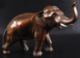 Antique Galvanda Bronze Tarrant Elephant Bronze Statue