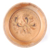 Vintage Norwegian Souvenir Bowl with Floral Design