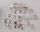 Group of 19 : Antique Glass Stoppers